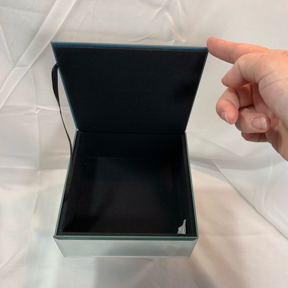 NWOT “Always and Forever” Mirrored Jewelry/Trinket Box - Picture 7 of 7